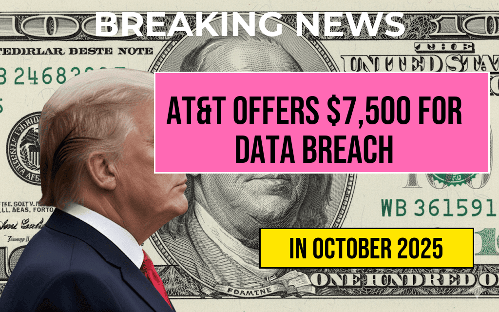 AT&T Offers $7,500 Compensation to Each Claimant in $177 Million Data Breach Settlement – Apply Today