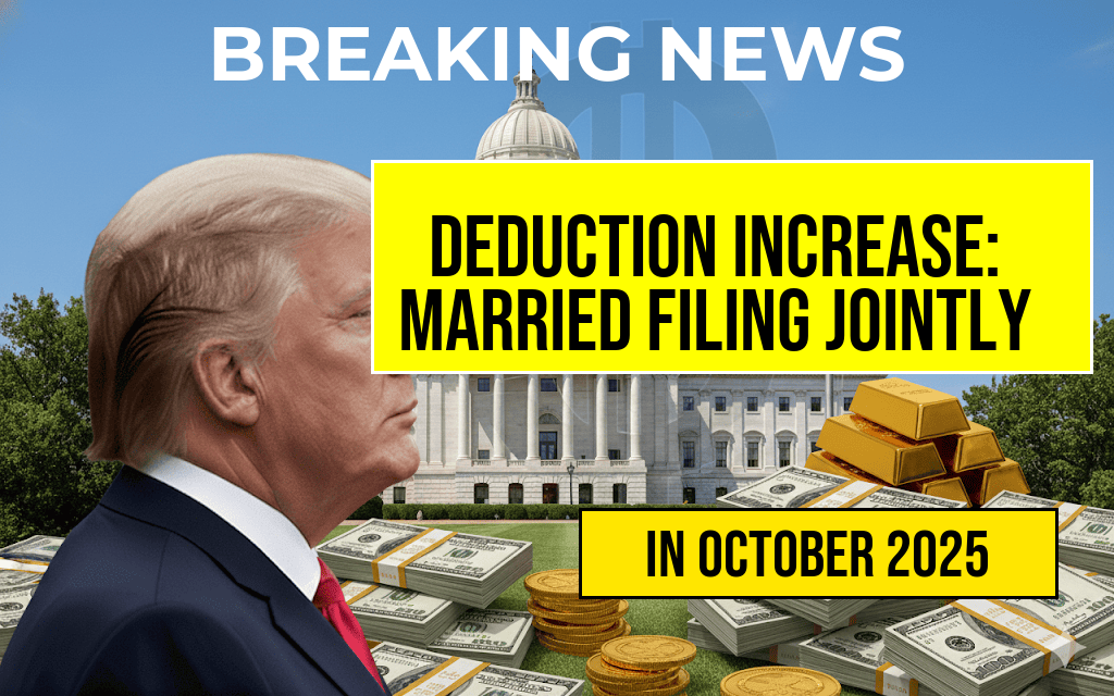 Standard Deduction Increase: New Law Raises Married Filing Jointly Deduction to Thirty-One Thousand Five Hundred Dollars